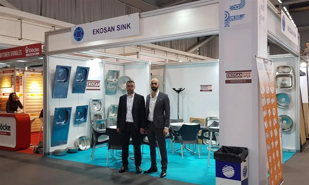 2018 Sırbistan Yapı İnşaat Fuarı — Ekosan Evye standı 2